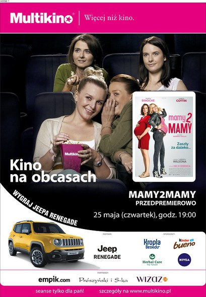 Elbląg, Mamy2mamy przedpremierowo w „Kinie na Obcasach” Elbląg, Mamy2mamy przedpremierowo w „Kinie na Obcasach”