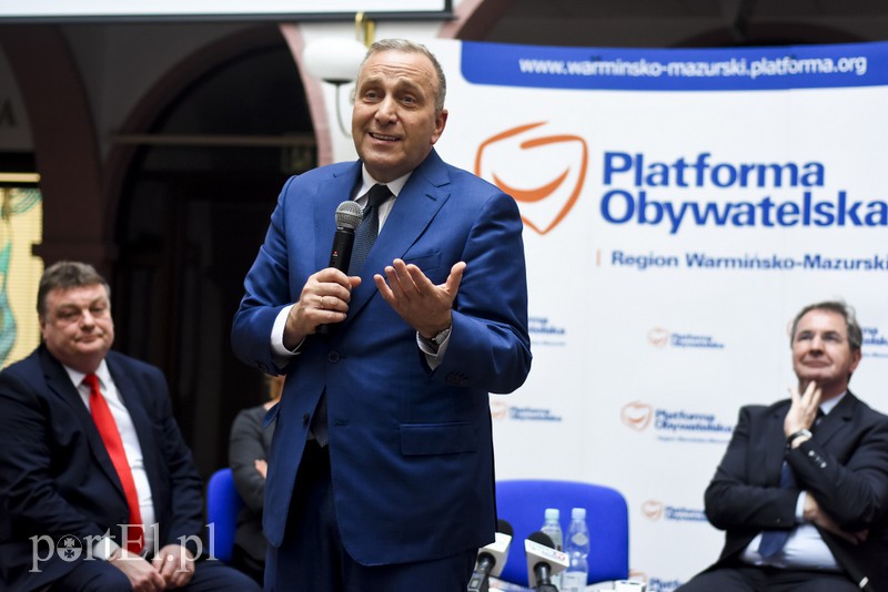 Elbląg, Dziś Grzegorz Schetyna spotkał się z mieszkańcami Elbląga