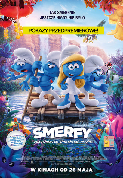 Przedpremierowe pokazy! Smerfy: Poszukiwacze zaginionej wioski Przedpremierowe pokazy! Smerfy: Poszukiwacze zaginionej wioski
