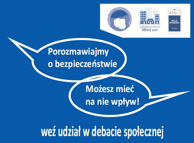 Elbląg, Policjanci zapraszają na debaty o bezpieczeństwie