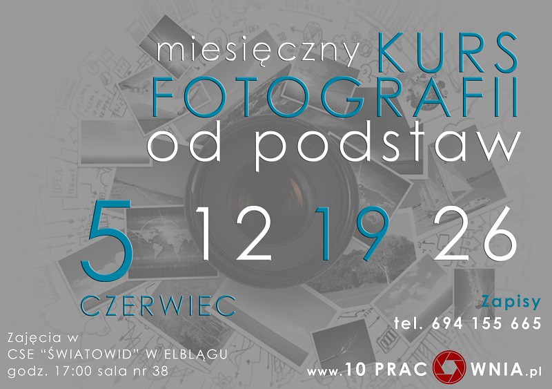 Elbląg, Kurs fotografii w Światowidzie