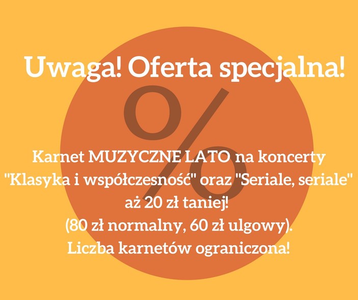 Elbląg, Spędź muzyczne lato z Elbląską Orkiestrą Kameralną! Elbląg, Spędź muzyczne lato z Elbląską Orkiestrą Kameralną!