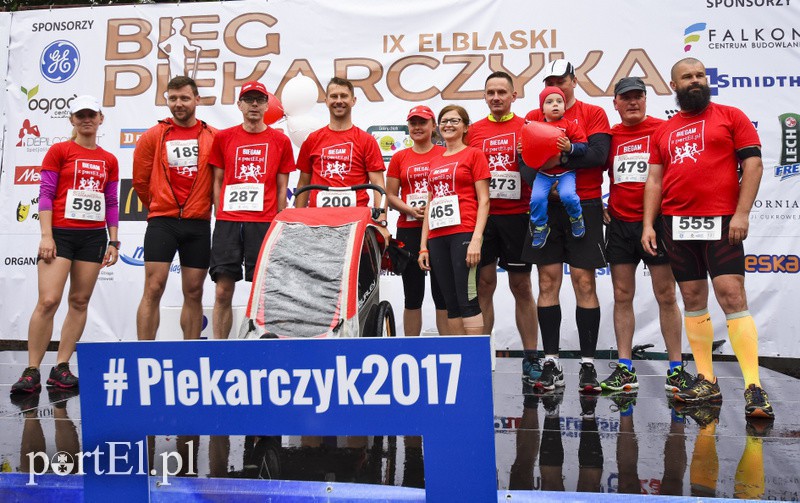 Elbląg, Drużyna portEl.pl przed startem... Elbląg, Drużyna portEl.pl przed startem...