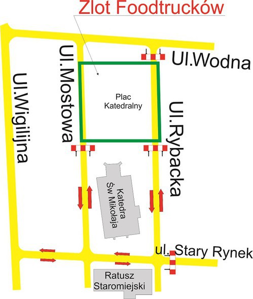Elbląg, Parada Foodtrucków w sobotę Elbląg, Parada Foodtrucków w sobotę