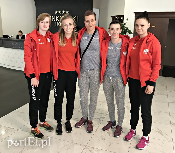 Elbląg, Piłkarki Kram Startu podczas zgrupowania Elbląg, Piłkarki Kram Startu podczas zgrupowania