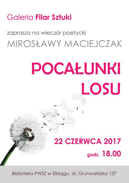Elbląg, Wieczór poetycki Mirosławy Maciejczak