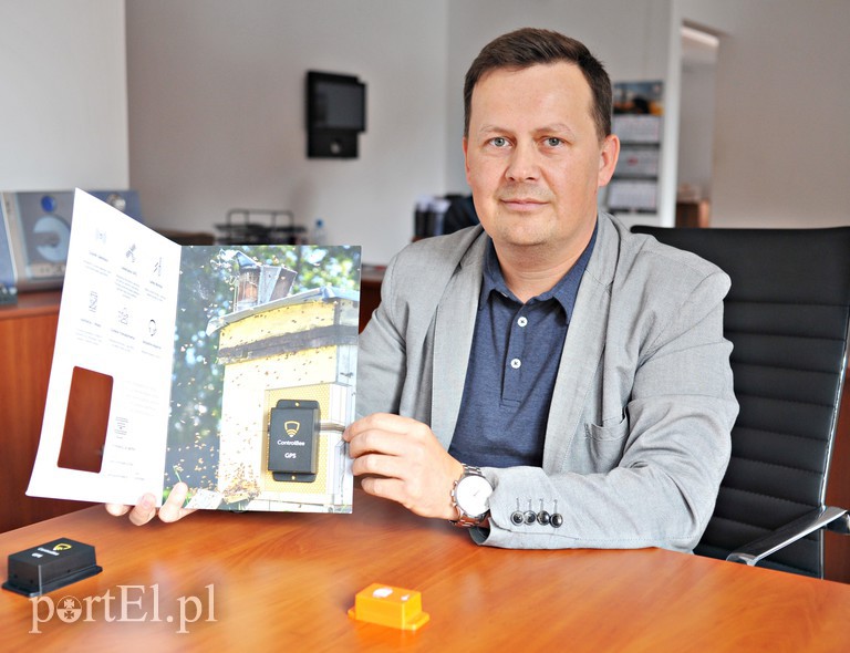 Elbląg, Adam Świątkowski wynalazł alarm do ... ula Elbląg, Adam Świątkowski wynalazł alarm do ... ula