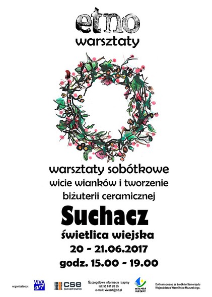 Elbląg, Warsztaty inspirowane tradycją Nocy Świętojańskiej w Suchaczu Elbląg, Warsztaty inspirowane tradycją Nocy Świętojańskiej w Suchaczu