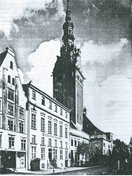 Elbląg, ulica Mostowa (niem. Brückstraße) Elbląg, ulica Mostowa (niem. Brückstraße)