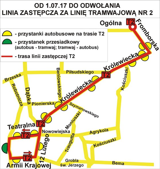 Elbląg, Uwaga, zmiany na liniach komunikacji miejskiej Elbląg, Uwaga, zmiany na liniach komunikacji miejskiej
