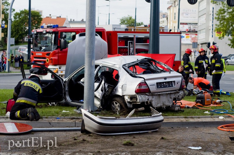 Elbląg, Do tragicznego wypadku, w którym udział brał kierowca hondy, doszło 29 lipca 2015 r.