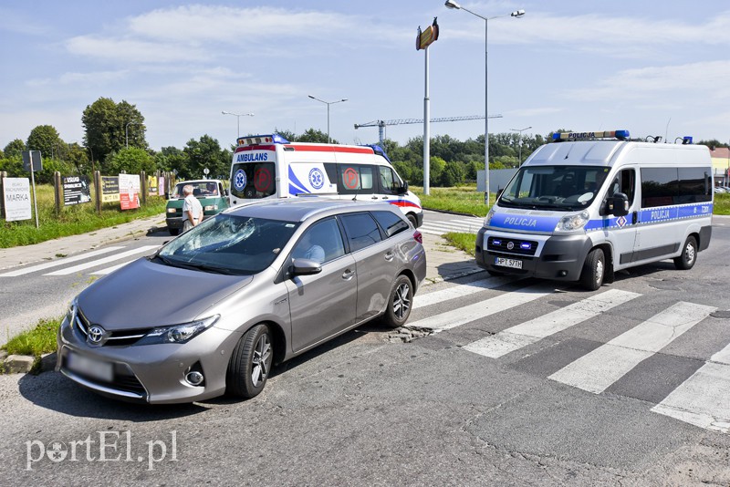 Elbląg, Potrącił nietrzeźwego rowerzystę
