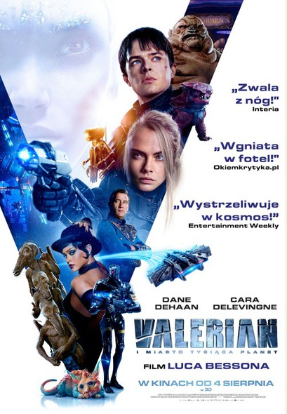 Valerian i miasto tysiąca planet w kinie Światowid