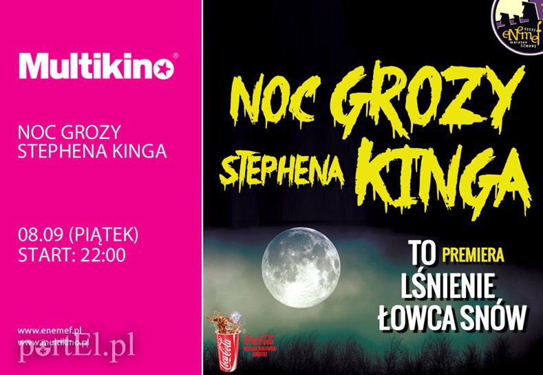 Elbląg, Noc Grozy Kinga z premierą „To” w Multikinie Elbląg, Noc Grozy Kinga z premierą „To” w Multikinie