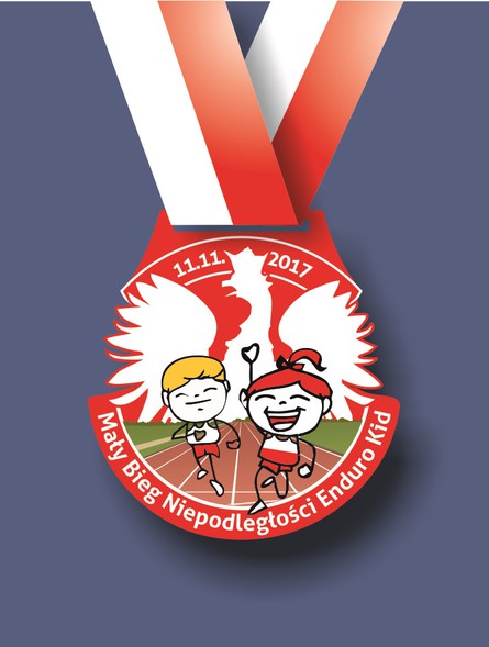 Elbląg, Taki medal na mecie otrzymają dzieci Elbląg, Taki medal na mecie otrzymają dzieci