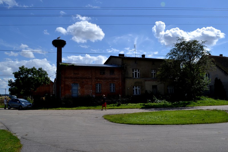 Elbląg, Zabudowania dawnej mleczarni w Kleciu