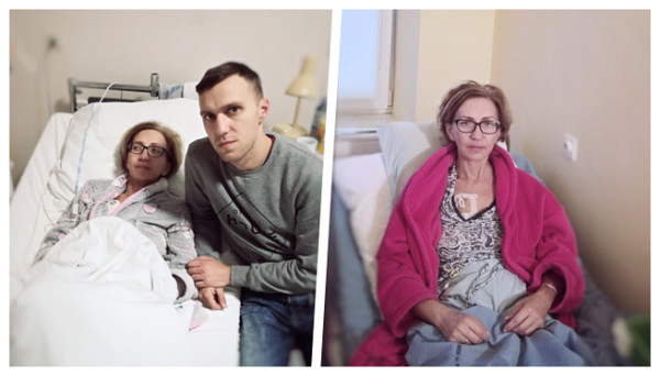 Elbląg, Pani Małgorzata z synem Tomkiem, Elbląg, Pani Małgorzata z synem Tomkiem,