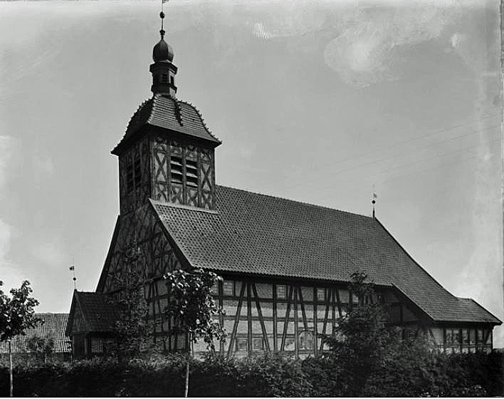 Elbląg, Kościół w Kaczynosie - zdjęcie sprzed wojny