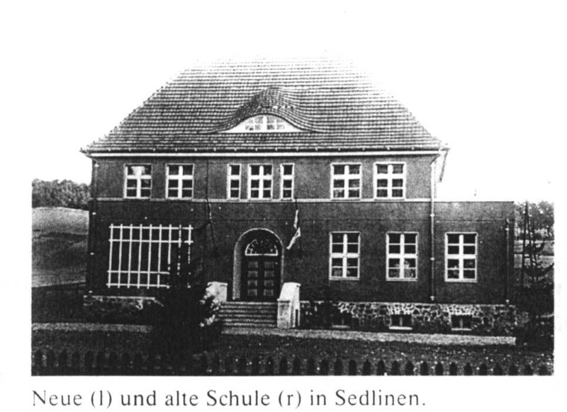 Elbląg, Budynek szkoły przed wojną