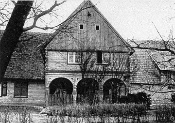 Elbląg, Dom podcieniowy w Kaniczkach Elbląg, Dom podcieniowy w Kaniczkach