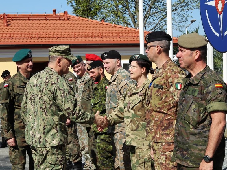 Elbląg, Amerykański śmigłowiec na elbląskim niebie