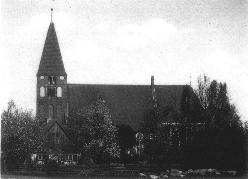 Elbląg, Kościół w Mariance przed wojną