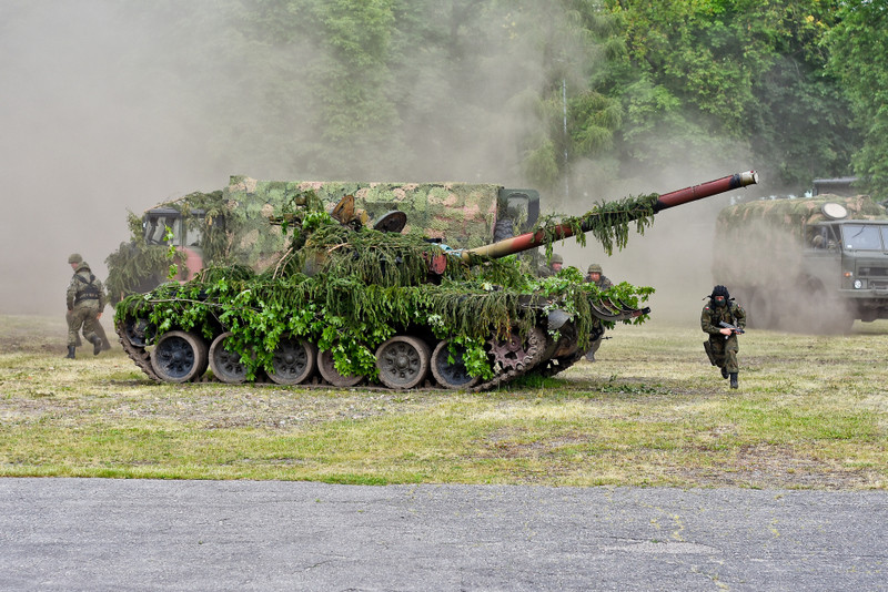 Elbląg, Żołnierze ewakuowali czołg T-72