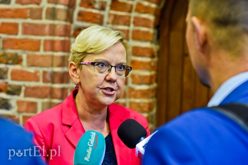 Elbląg, Anna Moskwa, wiceminister gospodarki morskiej i żeglugi śródlądowej Elbląg, Anna Moskwa, wiceminister gospodarki morskiej i żeglugi śródlądowej
