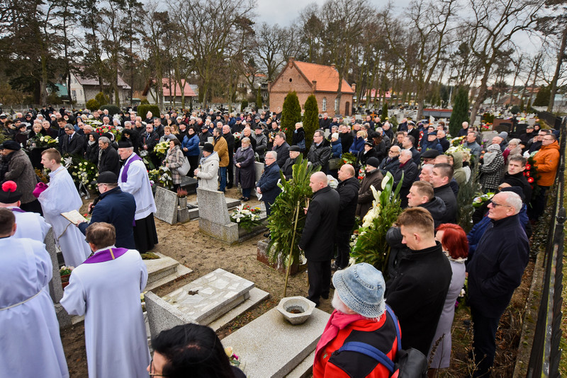 Elbląg, Mieszkańcy pożegnali Henryka Słoninę