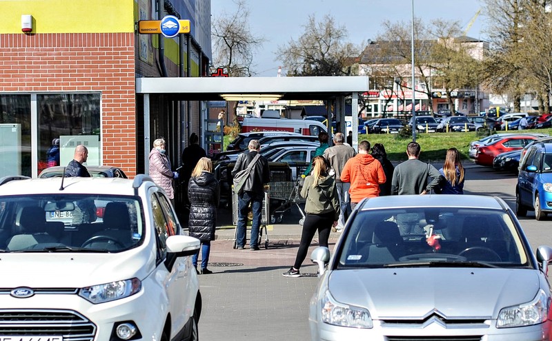 Elbląg, Świąteczne zakupy w czasach pandemii