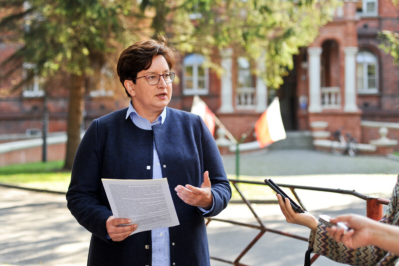 Elbląg, Monika Falej interweniowała u prezydenta w sprawie Szpitala Miejskiego Elbląg, Monika Falej interweniowała u prezydenta w sprawie Szpitala Miejskiego
