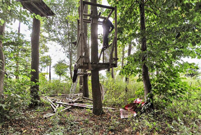 Elbląg, Wyciąg zniknął, czas na park linowy Elbląg, Wyciąg zniknął, czas na park linowy