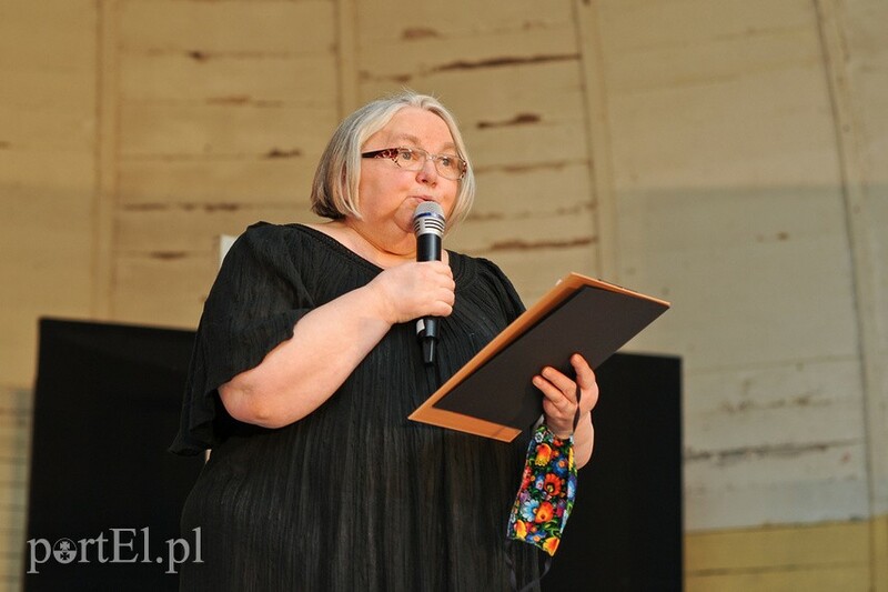 Elbląg, Teresa Wojcinowicz, prezes ETK, podczas inauguracji XXIII Letniego Salonu Muzycznego Elbląg, Teresa Wojcinowicz, prezes ETK, podczas inauguracji XXIII Letniego Salonu Muzycznego