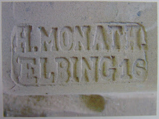 Elbląg, Znak firmowy fabryki kafli H. Monath