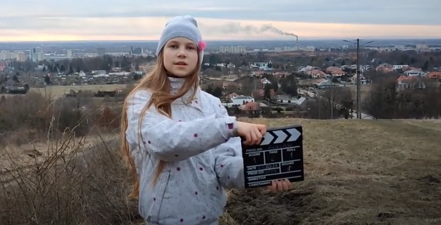Elbląg, (kadr z materiału filmowego) Elbląg, (kadr z materiału filmowego)