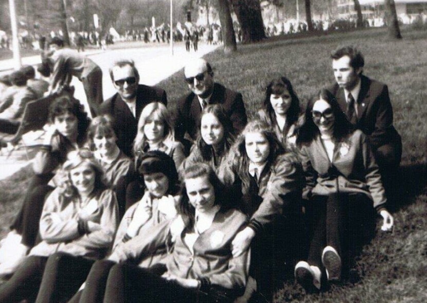 Elbląg, Koszykarska druzyna Mariana Kuleszy, poczatek lat 70 - tych ( Elbląg, Koszykarska druzyna Mariana Kuleszy, poczatek lat 70 - tych (