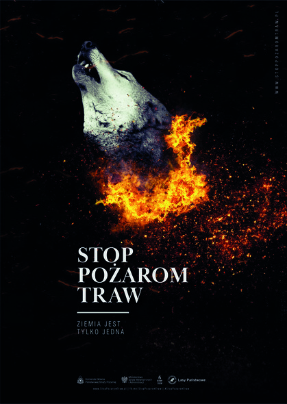 Elbląg, Materiały promocyjne kampanii "Stop pożarom traw" Elbląg, Materiały promocyjne kampanii "Stop pożarom traw"