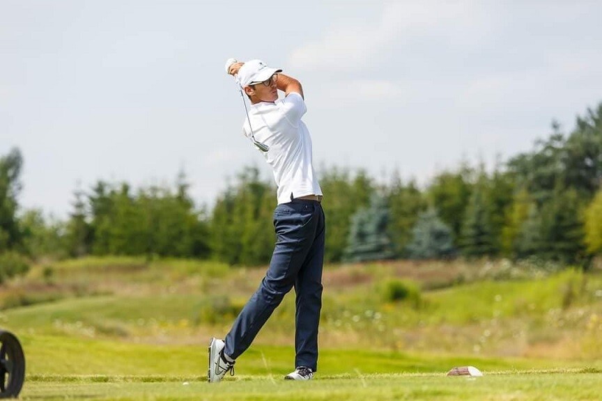 Elbląg, Krzysztof Sosnowski, golfowy wicemistrz Polski juniorów. "Zamiast rywalizacji stawiam na koncentrację" Elbląg, Krzysztof Sosnowski, golfowy wicemistrz Polski juniorów. "Zamiast rywalizacji stawiam na koncentrację"