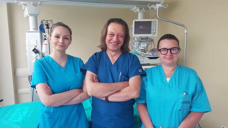 Elbląg, Zespół Oddziału Anestezjologii i Intensywnej Terapii. Źródło: strona Wojewódzkiego Szpitala Zespolonego Elbląg, Zespół Oddziału Anestezjologii i Intensywnej Terapii. Źródło: strona Wojewódzkiego Szpitala Zespolonego