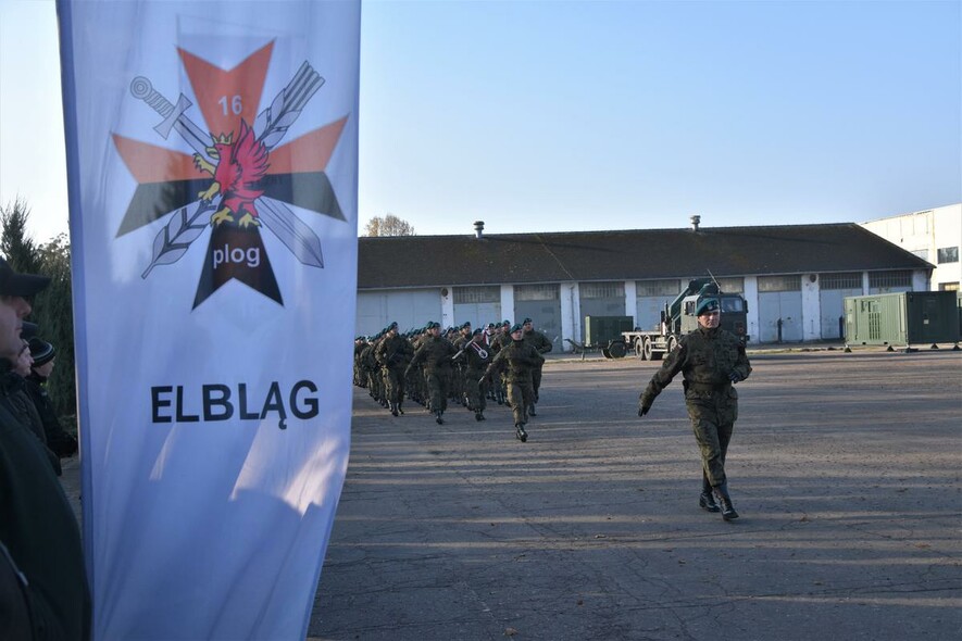 Elbląg, 16. Pułk Logistyczny świętował 103. rocznicę odzyskania niepodległości Elbląg, 16. Pułk Logistyczny świętował 103. rocznicę odzyskania niepodległości