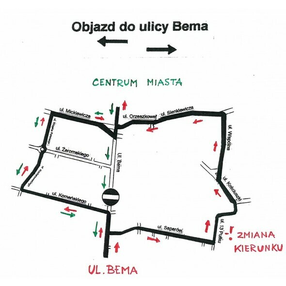 Elbląg, Objazd ma obowiązywać do 26 listopada Elbląg, Objazd ma obowiązywać do 26 listopada