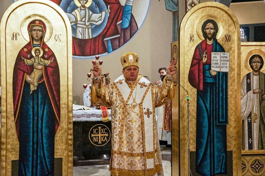 Elbląg, Nabożeństwu przewodniczył Arkadiusz Trochanowski, biskup eparchii olsztyńsko-gdańskiej Elbląg, Nabożeństwu przewodniczył Arkadiusz Trochanowski, biskup eparchii olsztyńsko-gdańskiej