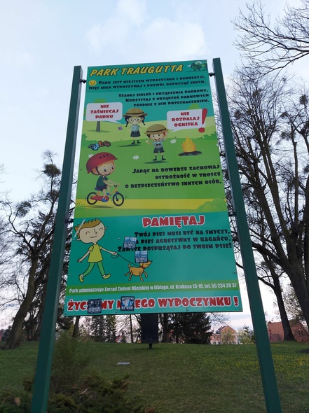 Elbląg, Nieprzyjemna przygoda w parku Traugutta Elbląg, Nieprzyjemna przygoda w parku Traugutta