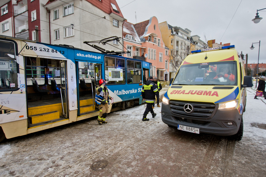 Elbląg, W styczniu na 3 Maja doszło do potrącenia 11-latki przez tramwaj