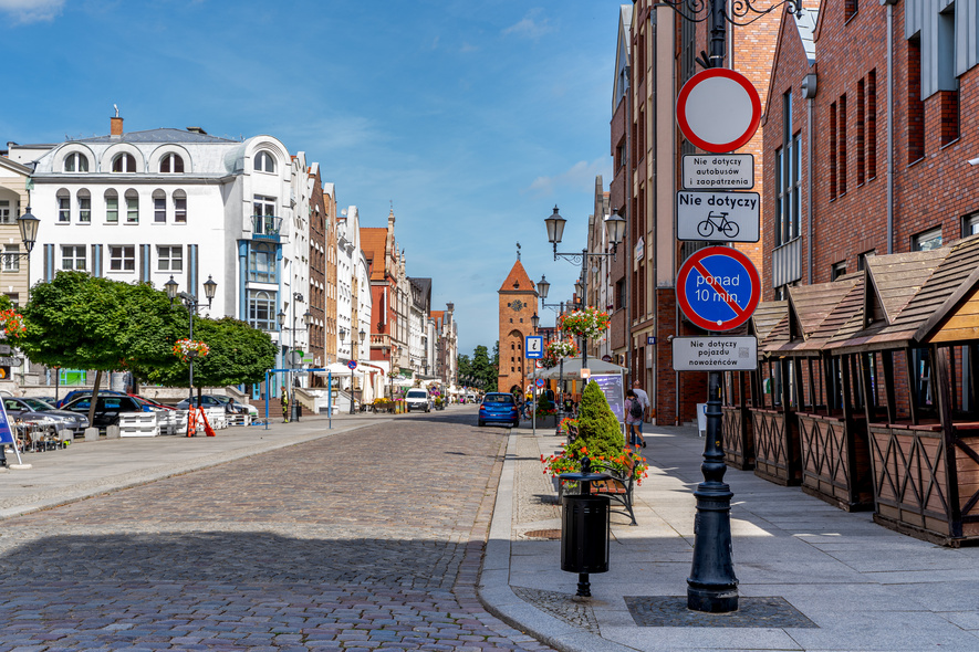 Elbląg, Na Starym Rynku kodeks drogowy się nie sprawdza