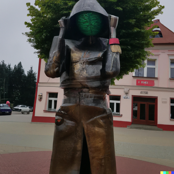 Elbląg, "Androidy w Elblągu" - DALL-E 2 OpenAI Elbląg, "Androidy w Elblągu" - DALL-E 2 OpenAI