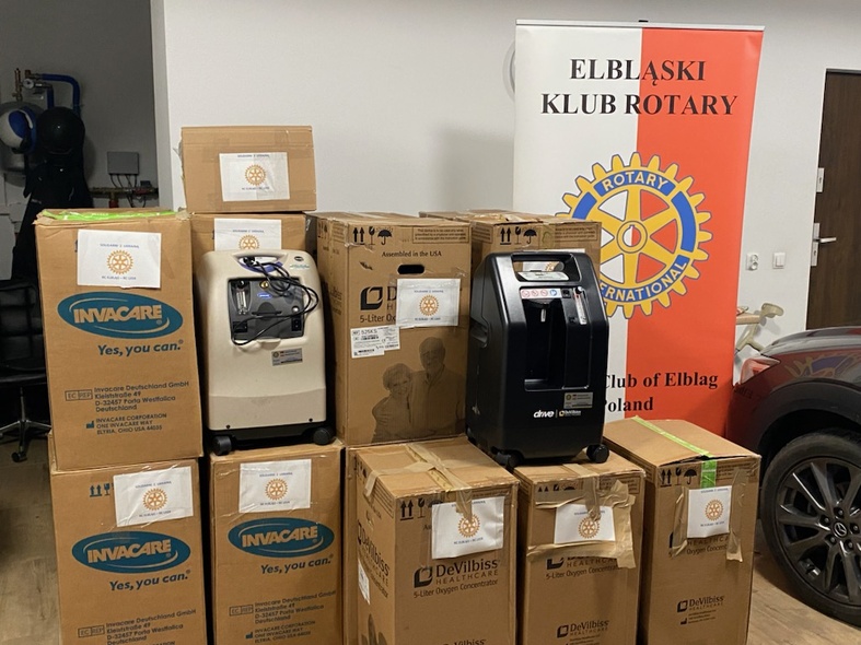 Elbląg, Rotarianie pomagają Ukrainie Elbląg, Rotarianie pomagają Ukrainie