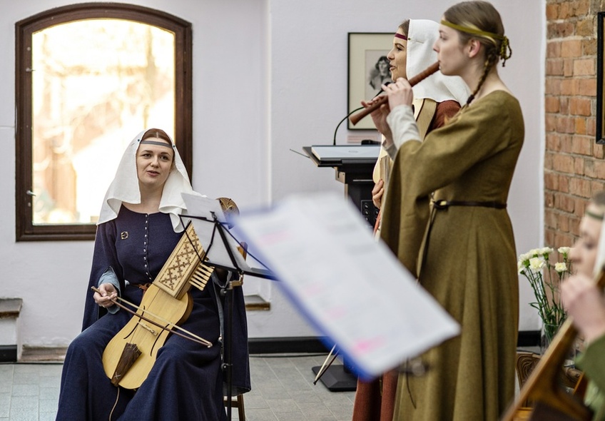 Elbląg, Występ Zespołu Muzyki Dawnej „Vocantus”. Elbląg, Występ Zespołu Muzyki Dawnej „Vocantus”.