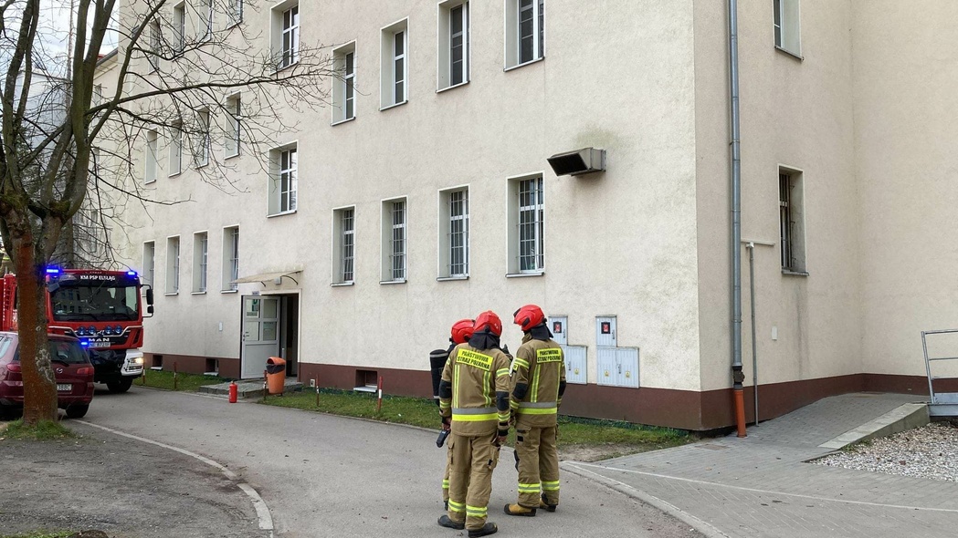 Elbląg, Zadymienie w Szpitalu Miejskim Elbląg, Zadymienie w Szpitalu Miejskim
