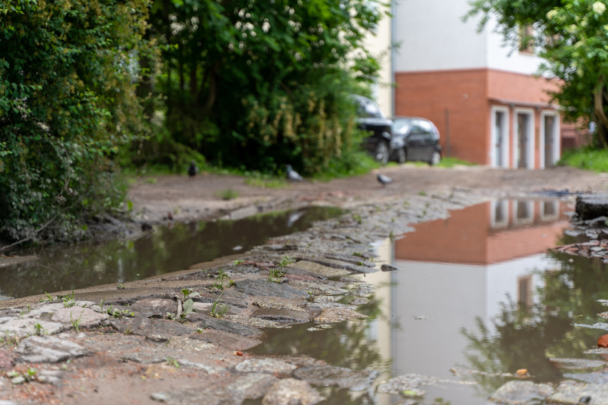 Elbląg, Długa droga do remontu drogi Elbląg, Długa droga do remontu drogi
